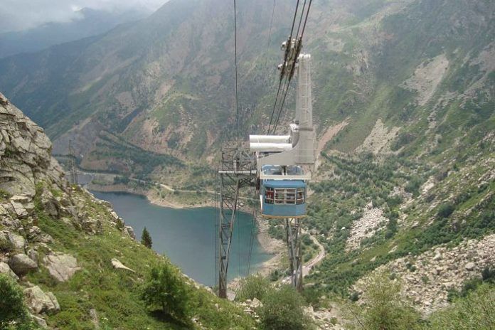 estany gento telefèric