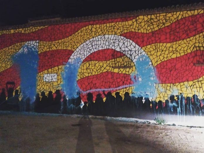 mural 1 d'octubre bellcaire