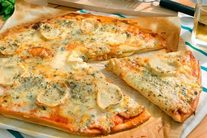 pizza 4 formatges