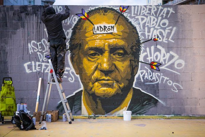 govern Mural de l'artista Roc BlackBlock, Pablo Hàsel