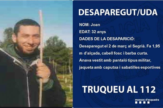 joan mossos desaparegut localitzat