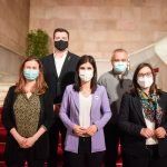 Fets i solucions: salvem Casa Vallmanya, salvem Cal Macià Marta Vilalta, Meritxell Serret, Jordina Freixanet, Engelbert Montalà i Antoni Flores Diputades i diputats d’Esquerra Republicana de Catalunya al Parlament per Lleida