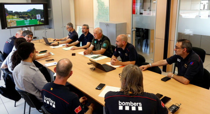 Reunió de coordinació operativa de la campanya forestal 2025 a Lleida.