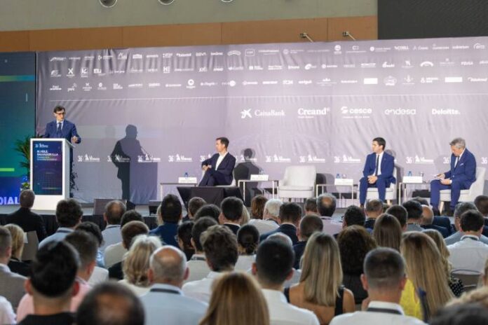 Imatge d'arxiu de la intervenció del president del Govern Salvador Illa durant la Trobada Empresarial al Pirineu del 2025. Data de publicació_ dimarts 09 de juny del 2026, 15_04 Localització_