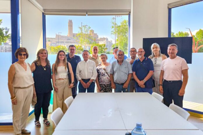 Junts amb respresentants de les Cases Regionals JuntsXCat Paeria