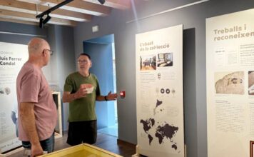 El Museu d’Isona exposa la col·lecció de fòssils feta per un metge rural amb més de 3.000 exemplars