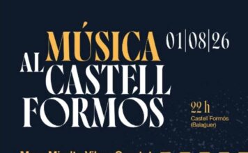FLAMENCO VIBES’ de Marc Miralta al concert de música al castell de Balaguer