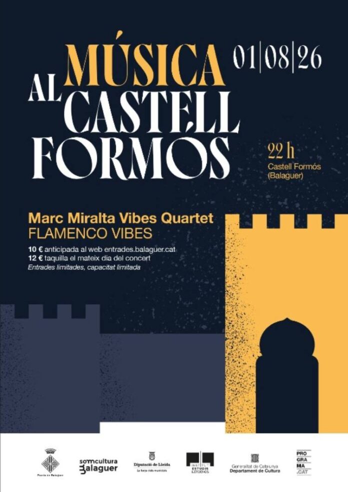 FLAMENCO VIBES’ de Marc Miralta al concert de música al castell de Balaguer FOTO