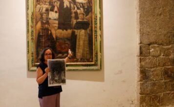 Una foto localitzada a l’Arxiu Nacional permet recuperar la imatge del retaule barroc desaparegut del Roser d’Organyà