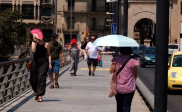 Els termòmetres s’enfilen per sobre dels 41ºC i depassen les màximes de dimecres