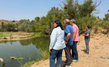 Reconstrueixen el mur de contenció al Sot del Cinca, a Massalcoreig