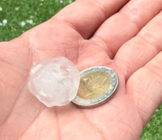 Tempestes acompanyades de pedra afecten cultius de fruita del Segrià