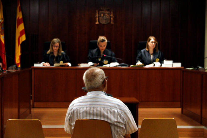 El-condemnat,-de-93-anys,-durant-la-vista-de-conformitat-a-l'Audiència-de-Lleida.