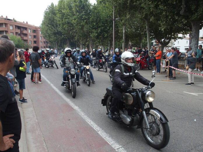 Moment-de-la-sortida-de-la-Trobada-de-Motos-de-l'any-passat