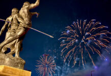 Lleida clou les Festes de la Tardor amb un espectacular castell de focs