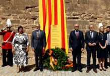 L’acte institucional de la Diada a Lleida reivindica la democràcia i la convivència davant l’auge de l’extrema dreta