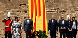 L’acte institucional de la Diada a Lleida reivindica la democràcia i la convivència davant l’auge de l’extrema dreta