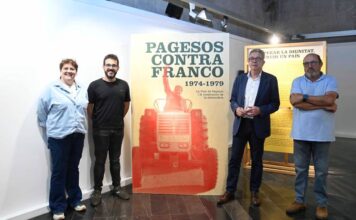 El paper de la pagesia catalana en la lluita contra la dictadura i la recuperació de les llibertats, en una exposició a l’IEI