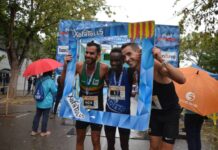 Muhammad Lamin i Emma Carreras, els dos dels Xafatolls, s’imposen a la 38a Mitja Marató de Mollerussa