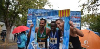Muhammad Lamin i Emma Carreras, els dos dels Xafatolls, s’imposen a la 38a Mitja Marató de Mollerussa