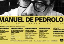 L’IEI reivindica la vigència de Manuel de Pedrolo amb un cicle de col·loquis sobre la seva obra, el seu pensament i el seu llegat