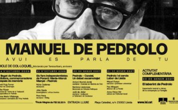 L’IEI reivindica la vigència de Manuel de Pedrolo amb un cicle de col·loquis sobre la seva obra, el seu pensament i el seu llegat