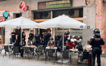 Tres detinguts i 281 identificats en un nou dispositiu Kanpai a Lleida