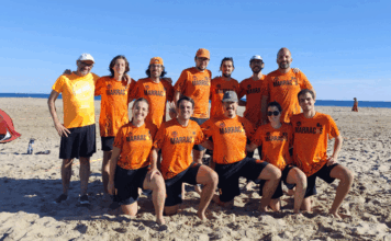 El Club Ultimate Marracos perd els tres partits de la segona jornada de la Lliga Catalana de frisbee platja
